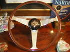 Ndsw420 Jaguar Nardi Type Xke Wood Steering Wheel Cm Vintage New