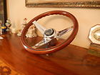 Ndvvp1800es35ddgl Volvo Nardi Wood Steering Wheel Deep Dish Nos New