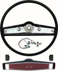 R3493 Oer Chevrolet Camaro Chevelle Nova Impala Black Steering Wheel