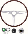 R6533 Oer Walnut Steering Wheel Kit Chevrolet Camaro Nova Impala Tilt