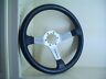 Ret36bk2s Momo Steering Wheel New Corvette Leather Spoke Retro Series