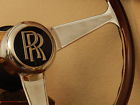 Rolls Royce Nardi Corniche Wood Steering Wheel Dark Mahogany New