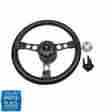 St3372g The Parts Place Inc 1970-72 Gto Lemans Formula Steering Wheel Kit W Black Spokes