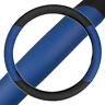 Sw-603-bl Eb2 Bdk Two Tone Blue Perforated Pu Leather Steering Wheel Cover
