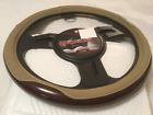 Swco256-bra Firestone Luxury Steering Wheel Cover Wood Look Universal 846816099872