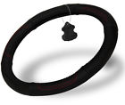 Swgl-22-rd Oxgord Genuine Leather Steering Wheel Cover For Auto 840345104458