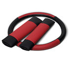 Swpu-s2-rd Oxgord Faux Leather Steering Wheel Cover For Car 819918016443