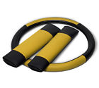 Swpu-s2-yw Oxgord Faux Leather Steering Wheel Cover For Car 819918016474