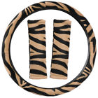 Swve-z1-bg Oxgord Zebra Tan Beige Brown Safari Steering Wheel 819918017235
