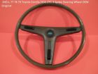 Te51 2tc Toyota Shell Corolla Spoke Steering Wheel Oem Original