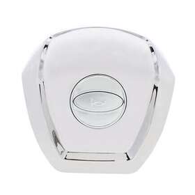 88036 United Pacific Steering Wheel Horn Pad For Peterbilt 579 2012-2021 Chrome Finish