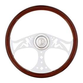 88131 United Pacific Steering Wheel 18 Inch Lady With Hub For Freightliner