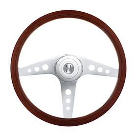 United Pacific 88140 Steering Wheel 18 Inch Chrome Gt With Hub For 1998 2005