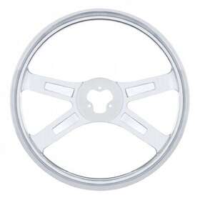 88210 United Pacific Round Steering Wheel 18 Inch / 457.20mm Diameter Hub/horn Assembly Only