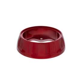 88287 United Pacific Horn Button Bezel Chrome Finish Oval And Square Shape Red Color