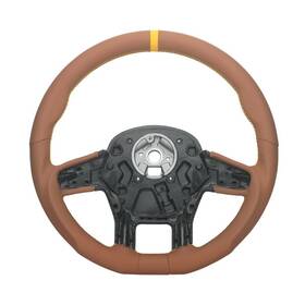 88372 United Pacific 18 Inch Yourgrip Leather/wood Steering Wheel For Peterbilt 579 And Kenworth T680