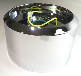 88013 United Pacific Up Round Steering Column Cover For 2000-2002 Peterbilt 387/386 Plastic Up#88013