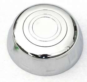 88261 United Pacific Up Steering Wheel Horn Button With Bezel For 3 Hole Chrome Up#88261