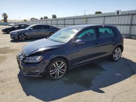 235.vw1h15 Volkswagen Steering Wheel 2015 Golf