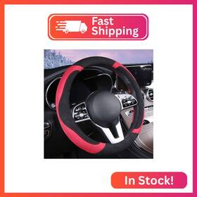 Wjmz Ryd-1-rd Soft Suede Steering Wheel Cover Warm Fashion Universa