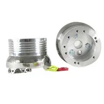 1964-1969 Ford Thunderbird Steering Wheel Adapter Polished Billet Aluminum. Fixed Price $66.99.
