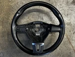 Vw Volkswagen MK6 Jetta Sportwagen Leather Steering Wheel 5C0419AK. Fixed Price $99.99.