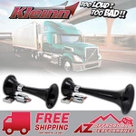 Kleinn Air Horn Model 220 Dual Train Abs W/ Black High Impact Trumpets. Fixed Price $202.99.