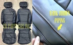 2021-2026 Ford F150 New Takeoff Front Leather Upholstery Dark Brown Piping. Fixed Price $224.99.
