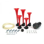 The Roach Coach Trumpet La Cucaracha Air Horn Kit With Compressor TRGH165. Fixed Price $79.96.