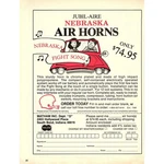 Matham Inc. Jubil-aire Nebraska Horns South Bend 1979 Ad SAG8-6. Fixed Price $13.50.