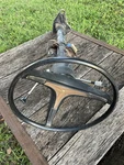 1971-1973 Mopar Chrysler Steering Column Wheel Woodgrain Black 1972 Oem. Fixed Price $325.00.