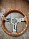Momo Nardi Steering Wheel Wood 3-SPOKE Vintage. Fixed Price $421.63.