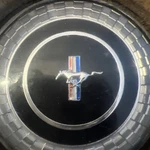 1967 Ford Mustang Brown Steering Wheel Horn Center Pad. Fixed Price $39.00.