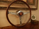 Porsche 356 B 911 912 Nardi Steering Wheel 40 Cm Wood St. Christopher Nos. Fixed Price $4500.00.
