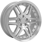Machined Silver Wheel 18X8.5 For 2012-2015 Mercedes-benz SLK250 RVO0015. Fixed Price $256.58.