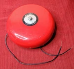Vintage Archer Red Alarm School Firehouse Bell Dc-voltage 6-12 Model 275-498. Fixed Price $69.99.