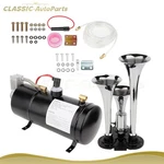 150DB 3 Trumpet 12V Psi Air Compressor Horn Kit For Car Lorry Boat. Fixed Price $95.71.