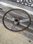 1968-1977 Oem Buick Skylark Gsx Comfort Grip Steering Wheel Horn Button Brown. Fixed Price $380.00.