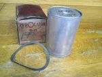 Nos Purolator N-16 Oil Filter Element 1937 318 39 40 41 1942 Dodge Truck Wka. Fixed Price $32.95.