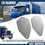 For Peterbilt Roof Plates Horn Kit Block Off Stainless Steel Paintable Set 2. Fixed Price $14.99.