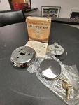 Vintage Grant 3268 1963-65 Studebaker Ford 53-63 Chrome Steering Wheel Horn Kit. Fixed Price $74.99.