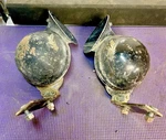 1949-1954 Ford Mercury Spartan Horns 6V Pair With Brackets High & Low Working. Fixed Price $75.00.