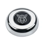 Grant 5682 Horn Button - Black Ford V8 Logo Steel Chrome Classic /. Fixed Price $21.97.