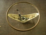 Nos Oem Ford 1967 Thunderbird Steering Wheel Parchement + Woodgrain T-bird. Fixed Price $369.00.