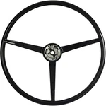 Ford Mustang 1967 Oer 3-SPOKE 16" Steering Wheel, Black. Fixed Price $274.39.
