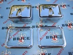 1948-1958 Buick & Oldsmobile Rear Quarter Arm Rest Ash Trays With Bezels (pair). Fixed Price $119.50.