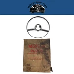 New Old Stock Horn Ring For 1954 Plymouth Plaza & Savoy Models Mopar #1450730. Fixed Price $424.99.