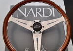 Nardi Classic Screws Steering Wheel Mahogany Glossy Spokes 390MM Jaguar Logo. Fixed Price $579.00.