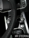 For Mga 1955 1962 True Leather Steering Wheel Cover Black Double Stitching. Fixed Price $53.96.