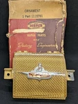 Nos 1946 1947 1948 Desoto Six Custom Deluxe Horn Button Ornament Mopar 1115781. Fixed Price $149.99.